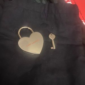 COPY - Saint Laurent Heart-Shaped Padlock